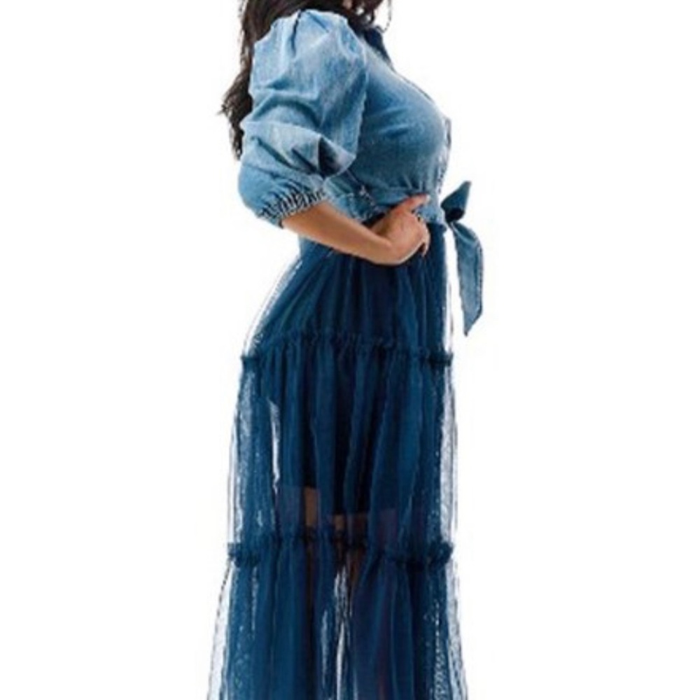 Denim Tutu Jacket - Picture 2 of 3
